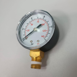 Манометр 1/4, 10 бар вертикальный Santera Remer ST418