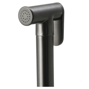 Гигиенический душ с краном Maxonor PL6501-9 оружейная сталь Гигиенический душ с краном Maxonor PL6501-9 оружейная сталь