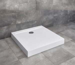 Поддон для душа Radaway Doros C Compact 100x100 белый, без сифона Поддон для душа Radaway Doros C Compact 100x100 белый, без сифона