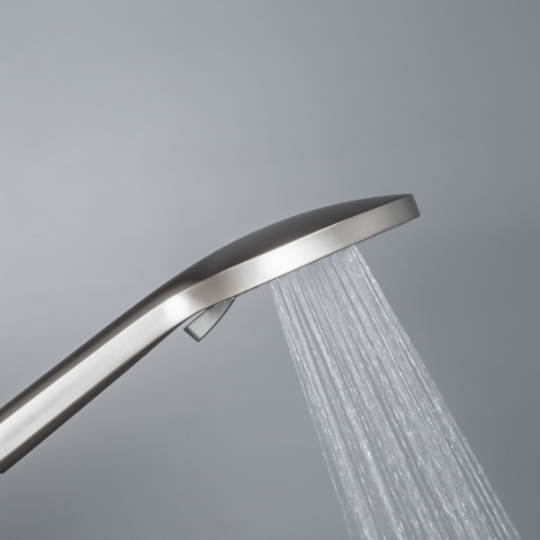 Душевая стойка AVS Pulse оружейная сталь