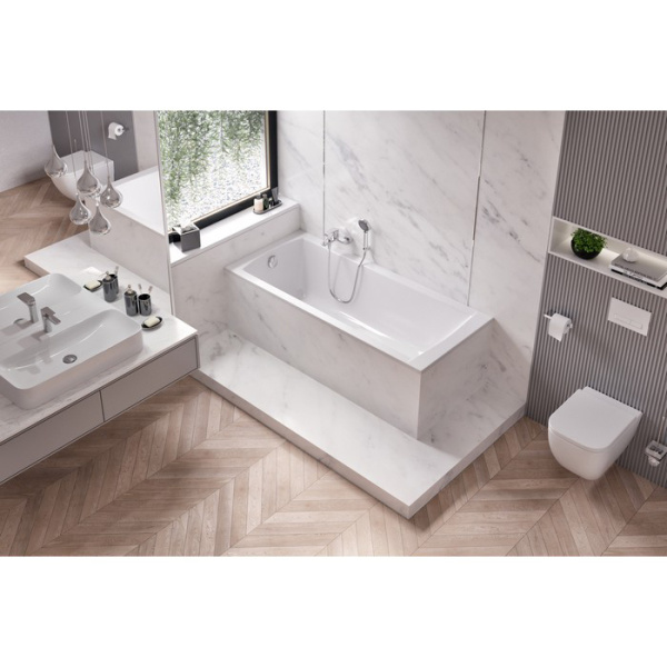 Акриловая ванна Excellent Aquaria 170x75 белая без каркаса Акриловая ванна Excellent Aquaria 170x75 белая без каркаса