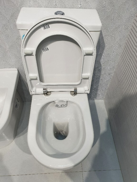 Унитаз-компакт VitrA S50 9797B003-7204 безободковый с микролифтом