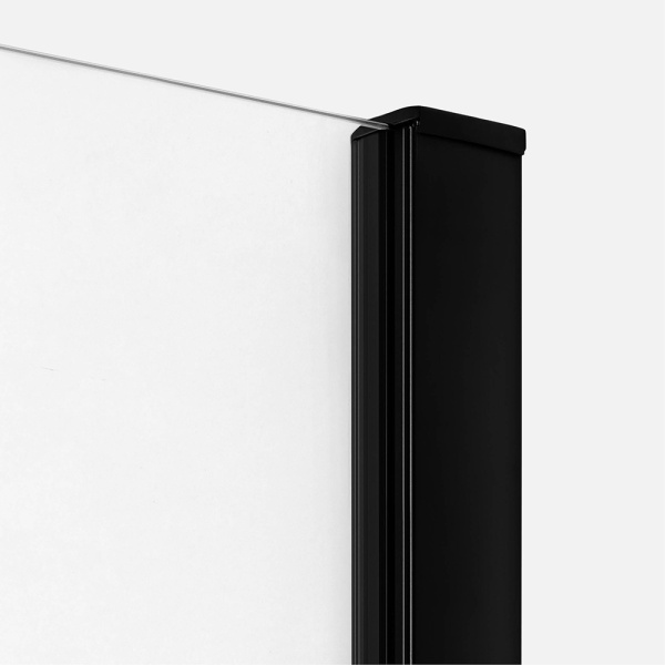 Душевой уголок New Trendy Prime Black 110х90 R профиль черный матовый, стекло прозрачное Душевой уголок New Trendy Prime Black 110х90 R профиль черный матовый, стекло прозрачное