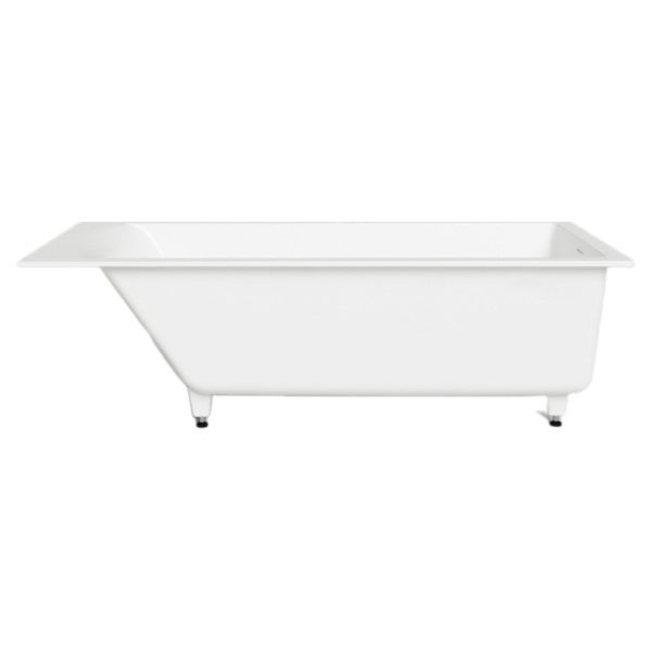 Ванна из искусственного камня Salini Cascata Kit S-Sense 180x80 белая, с ножками и донным клапаном Ванна из искусственного камня Salini Cascata Kit S-Sense 180x80 белая, с ножками и донным клапаном