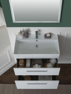 Тумба 750+Ручки 320 Хром+Раковина+Пенал+Ручки 192 Хром Белый гл Nova AQUANET Тумба 750+Ручки 320 Хром+Раковина+Пенал+Ручки 192 Хром Белый гл Nova AQUANET