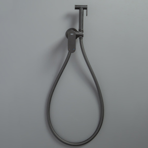 Гигиенический душ со смесителем AVS Beauty черный матовый Гигиенический душ со смесителем AVS Beauty черный матовый