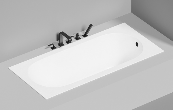 Ванна из искусственного камня Salini Ornella S-Stone 170х80 белая матовая, с ножками Ванна из искусственного камня Salini Ornella S-Stone 170х80 белая матовая, с ножками