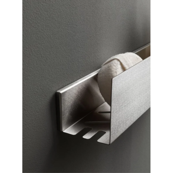 Полка Aquanet Магнум Н 334111 брашированная сталь