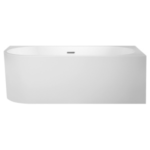 Акриловая ванна AVS Санья 180x85 R белая, с донным клапаном