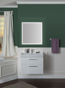 Тумба 750+Ручки 320 Хром+Раковина+Пенал+Ручки 192 Хром Белый гл Nova AQUANET Тумба 750+Ручки 320 Хром+Раковина+Пенал+Ручки 192 Хром Белый гл Nova AQUANET