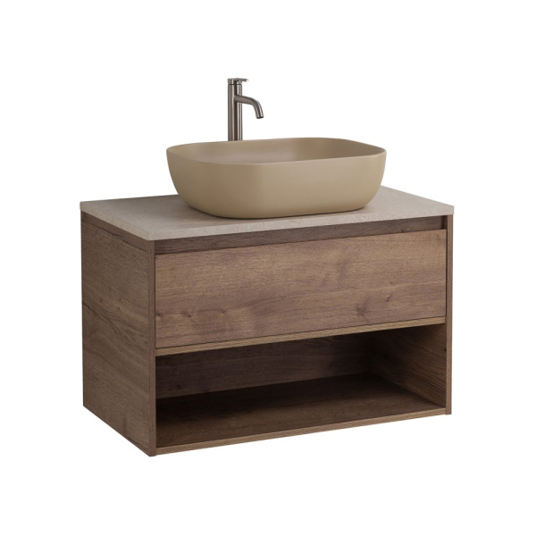 Раковина BelBagno BB1302-H316 50x40 бежевая матовая