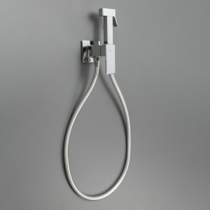 Гигиенический душ со смесителем AVS Cube хром Гигиенический душ со смесителем AVS Cube хром