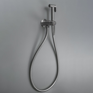 Гигиенический душ со смесителем AVS Elegant оружейная сталь Гигиенический душ со смесителем AVS Elegant оружейная сталь