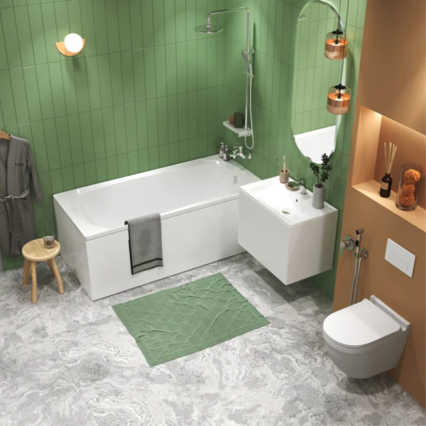 Акриловая ванна 1MarKa Elegance 150х70 белая, без каркаса Акриловая ванна 1MarKa Elegance 150х70 белая, без каркаса