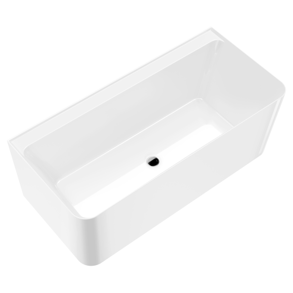 Акриловая ванна AVS Сканди 170x80 белая с донным клапаном Акриловая ванна AVS Сканди 170x80 белая с донным клапаном
