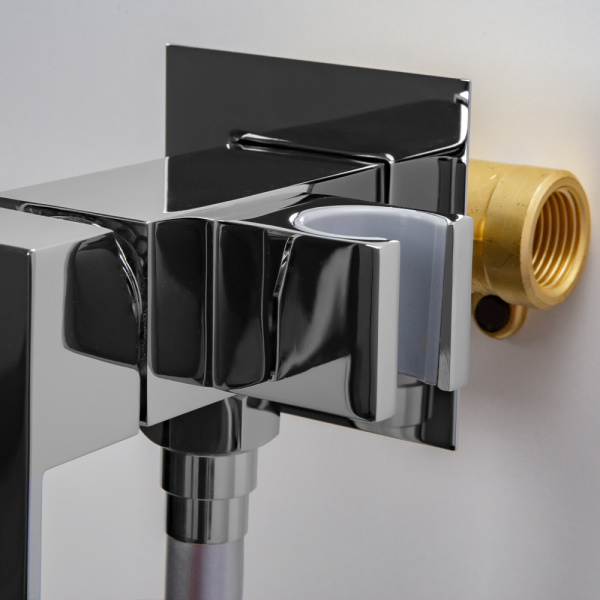 Гигиенический душ со смесителем AVS Cube хром