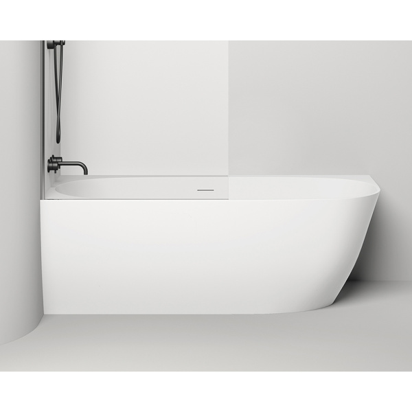 Ванна из искусственного камня Salini Sofia Corner S-Sense 170x85 L белая Ванна из искусственного камня Salini Sofia Corner S-Sense 170x85 L белая