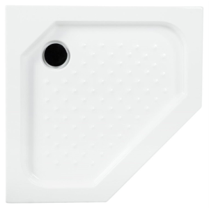 Поддон для душа Cezares Tray 90x90 белый, пятиугольный, акрил, без сифона