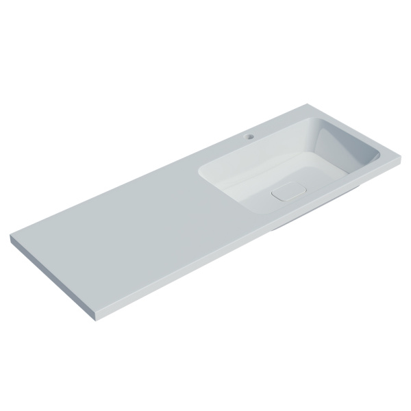 Раковина AVS Прима 130x48 R, белая