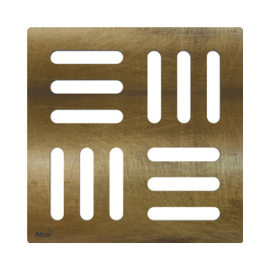 Решетка 102х102х4 Alcaplast MPV001-ANTIC