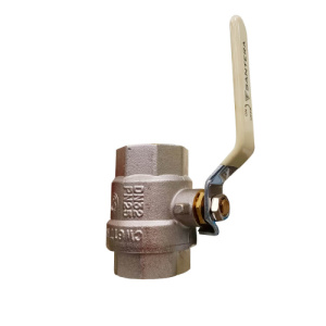 Кран 1 1/4" г/г ST белая ручка ST2312