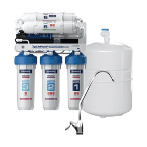 Фильтр под мойку для очистки воды шестисупенчатый с технологией обратного осмоса Барьер Профи Осмо 100 М Boost H152P02