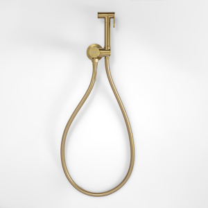 Гигиенический душ со смесителем AVS Slimmer брашированное золото Гигиенический душ со смесителем AVS Slimmer брашированное золото