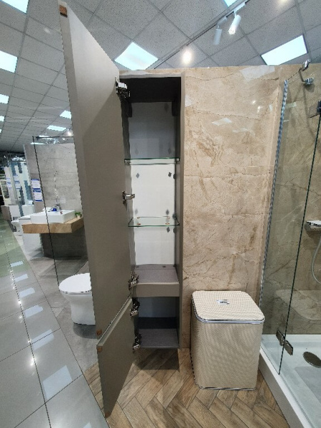 Шкаф-пенал Kerama Marazzi Cubo 30 лимо матовый