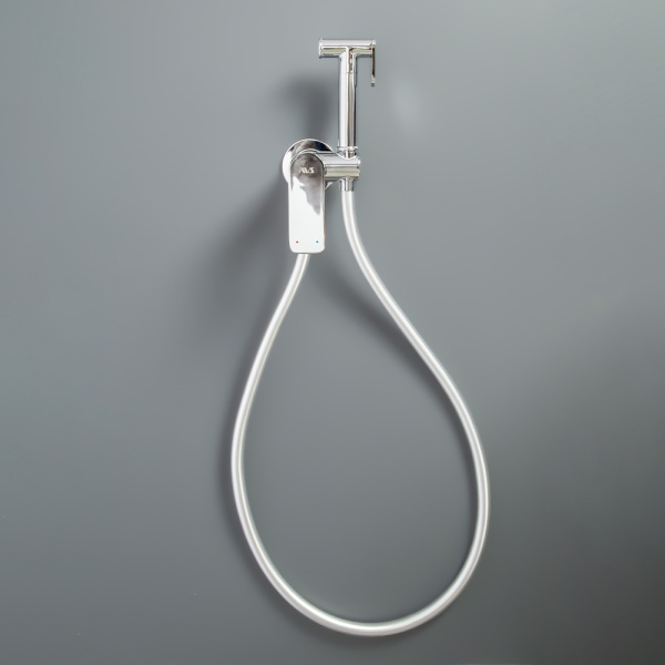 Гигиенический душ со смесителем AVS Basic хром