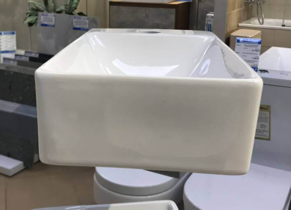 Рукомойник AVS Лина 38х22 L, белая