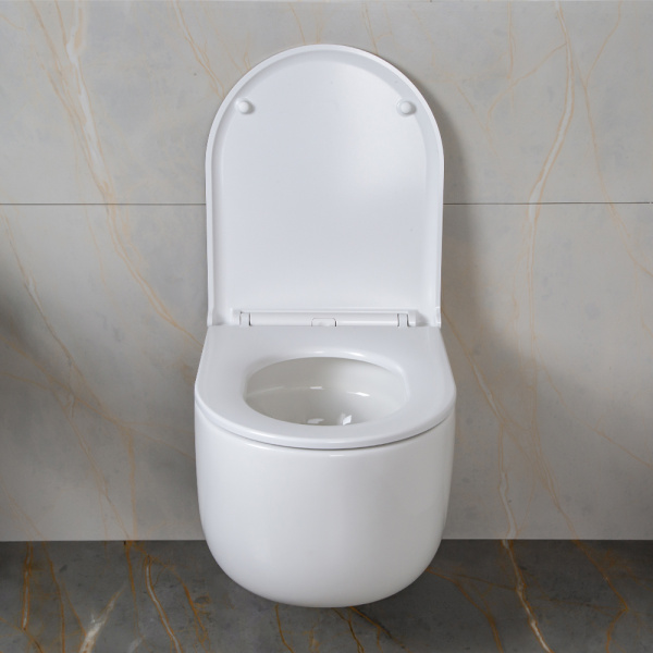 Унитаз подвесной AVS Декарт безободковый, белый