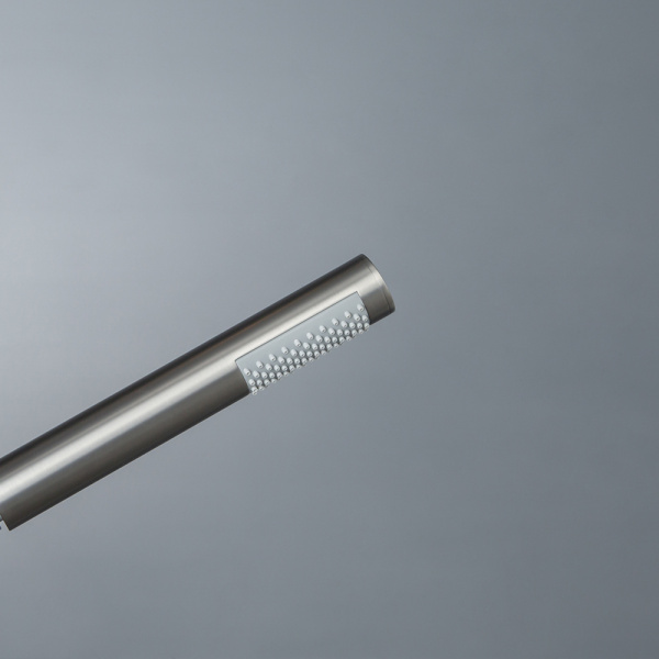 Смеситель для ванны с душем AVS Slimmer оружейная сталь