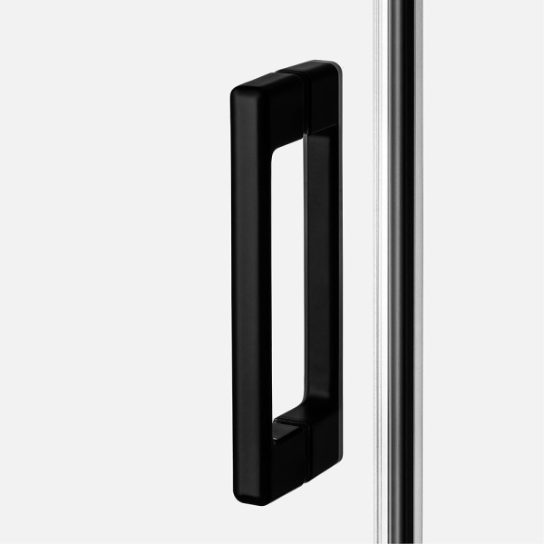 Душевой уголок New Trendy Prime Black 110х90 R профиль черный матовый, стекло прозрачное Душевой уголок New Trendy Prime Black 110х90 R профиль черный матовый, стекло прозрачное