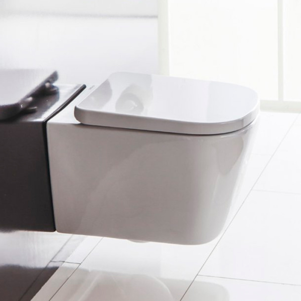 Унитаз подвесной BelBagno Albano BB120CHR+BB120SC безободковый, белый