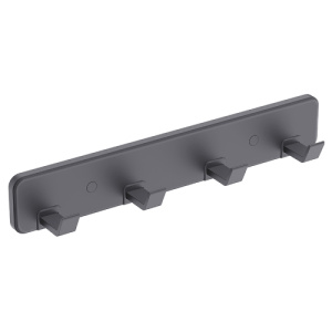 Планка AVS Pawns, черный матовый, 4 крючка