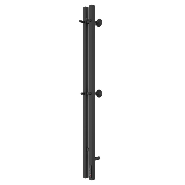 Полотенцесушитель электрический Larusso Прайм Дуэт П3 8x120 черный матовый Полотенцесушитель электрический Larusso Прайм Дуэт П3 8x120 черный матовый