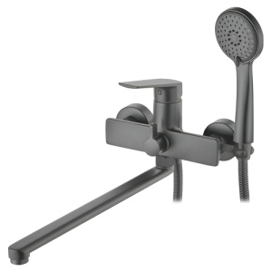 Смеситель универсальный Accoona H125 A71125AT графит