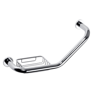 Поручень Bemeta Omega 102307032 с мыльницей, хром