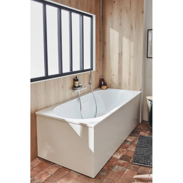 Ванна из искусственного камня Jacob Delafon Odeon Rive Gauche Flight 180x85 белая с ножками Ванна из искусственного камня Jacob Delafon Odeon Rive Gauche Flight 180x85 белая с ножками