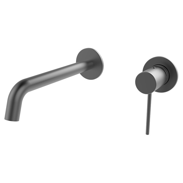 Смеситель для раковины AVS Slimmer с внутренней частью, оружейная сталь