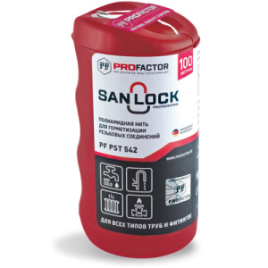 Нить полиамидная с силиконом PF San-Lock (100м)