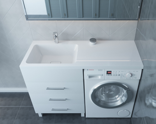 Раковина Madera Kamilla 4627173210027 120x48 левая