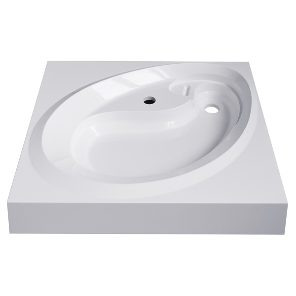 Раковина Madera Ameli  600*х45 белая с кронштейнами