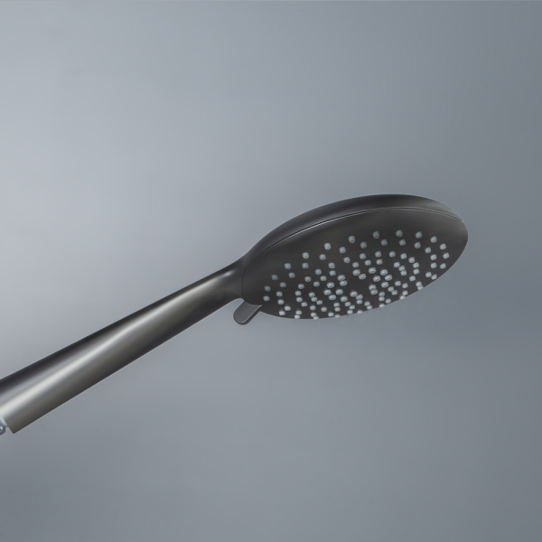 Душевая стойка AVS Seeme оружейная сталь