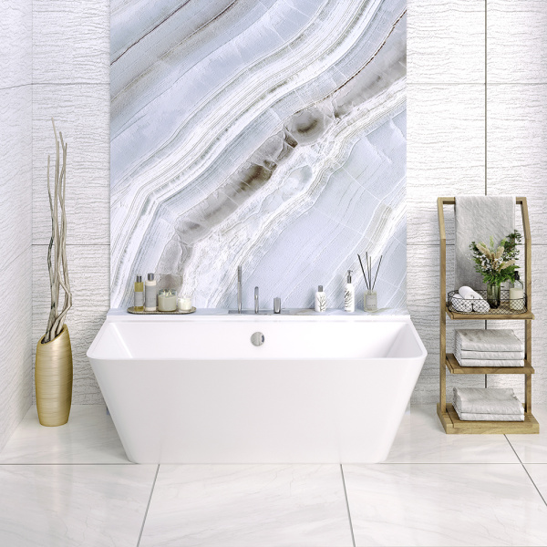 Ванна из искусственного камня Aqua de Marco Dante 170x75 белая Ванна из искусственного камня Aqua de Marco Dante 170x75 белая