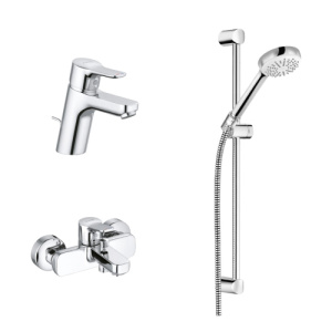 Душевой комплект 3в1 Kludi Pure&Easy 376850565 хром