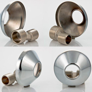 Эксцентрик 3/4х1/2" с декоративной чашкой черный гл Терминус Эксцентрик 3/4х1/2" с декоративной чашкой черный гл Терминус