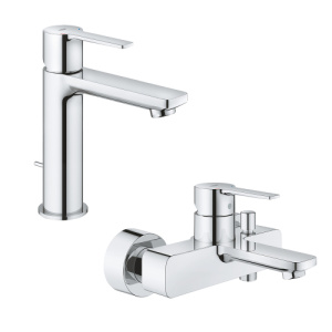 Комплект смесителей GROHE Lineare 32114001+33849001 хром