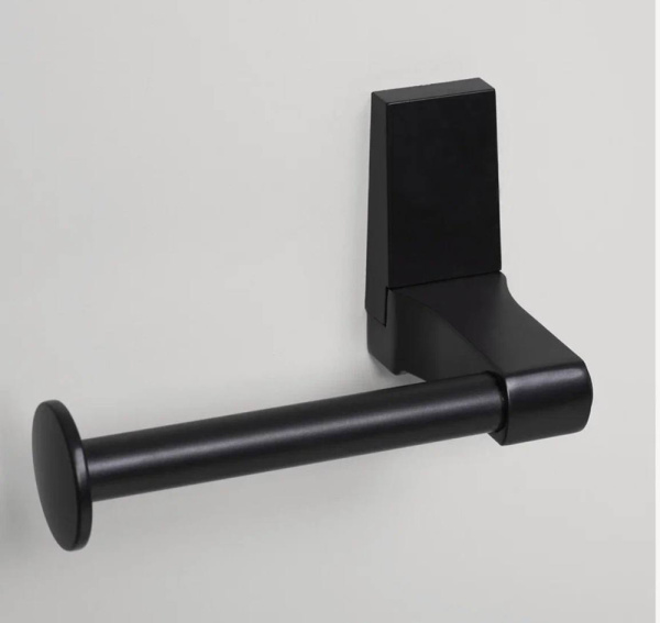 Держатель для туалетной бумаги Accoona A12505F-4 черный матовый