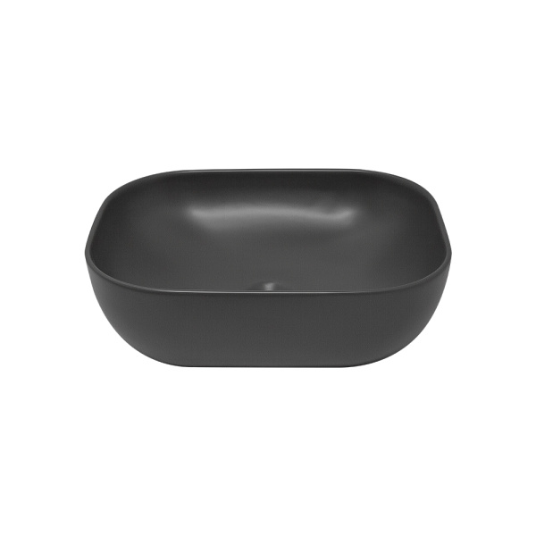 Раковина AVS Клара 51x40 темно-серая матовая с донным клапаном